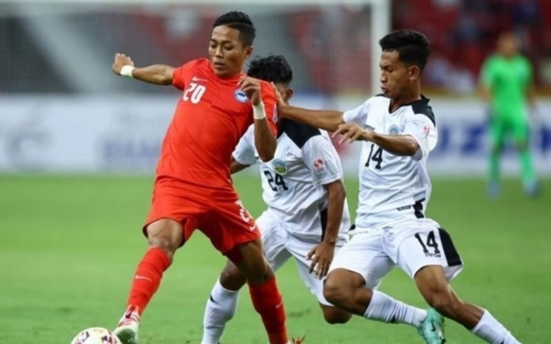 Singapore được kỳ vọng thắng cách biệt và tiếp tục bám đuổi vị trí dẫn đầu bảng A